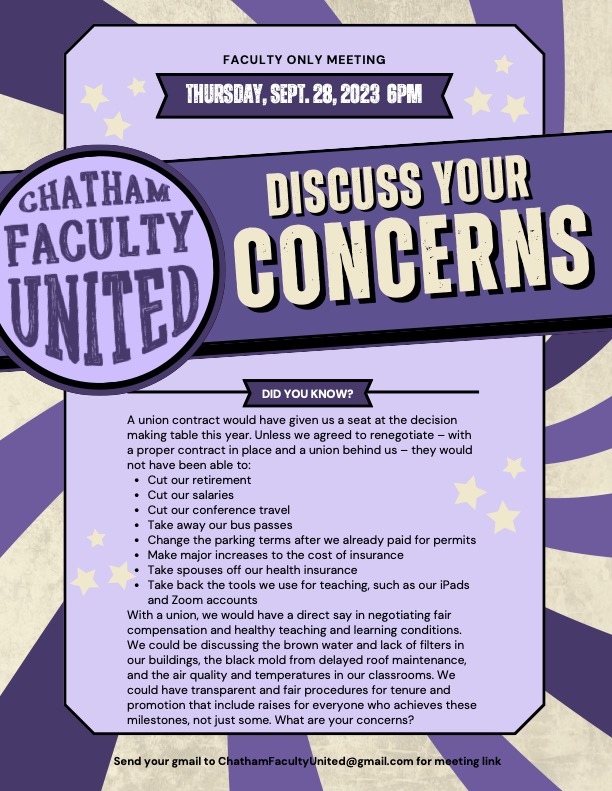 CFU First Faculty&nbsp;Meeting!