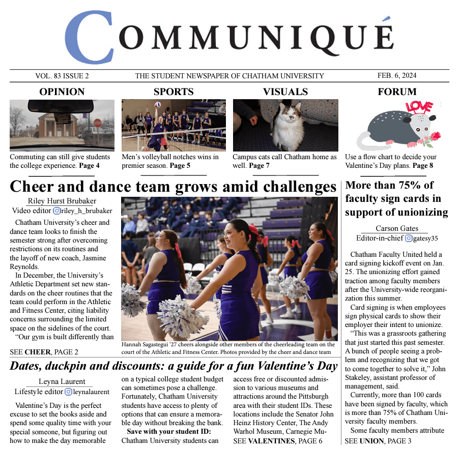 Communique: 75% of faculty sign cards in support of&nbsp;unionizing